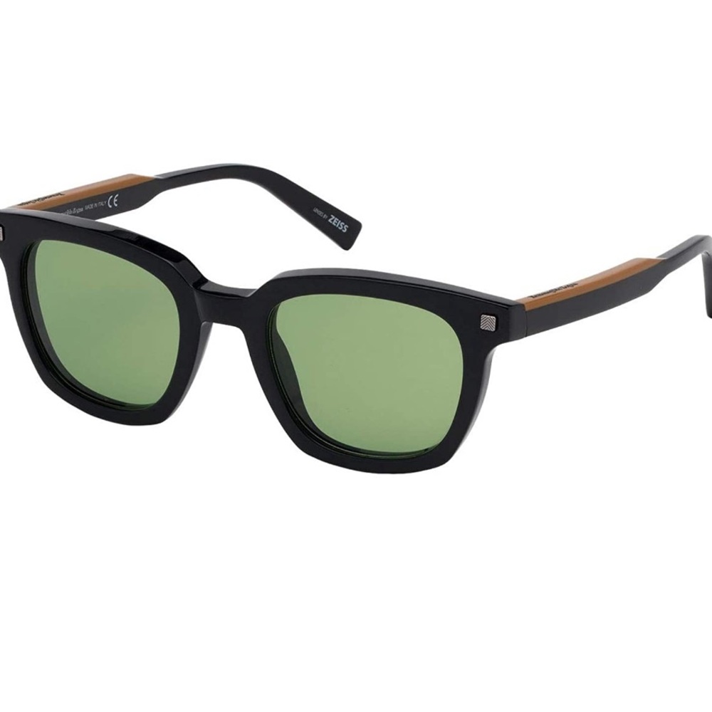 Ermenegildo Zegna SUNGLASSES Black NWT